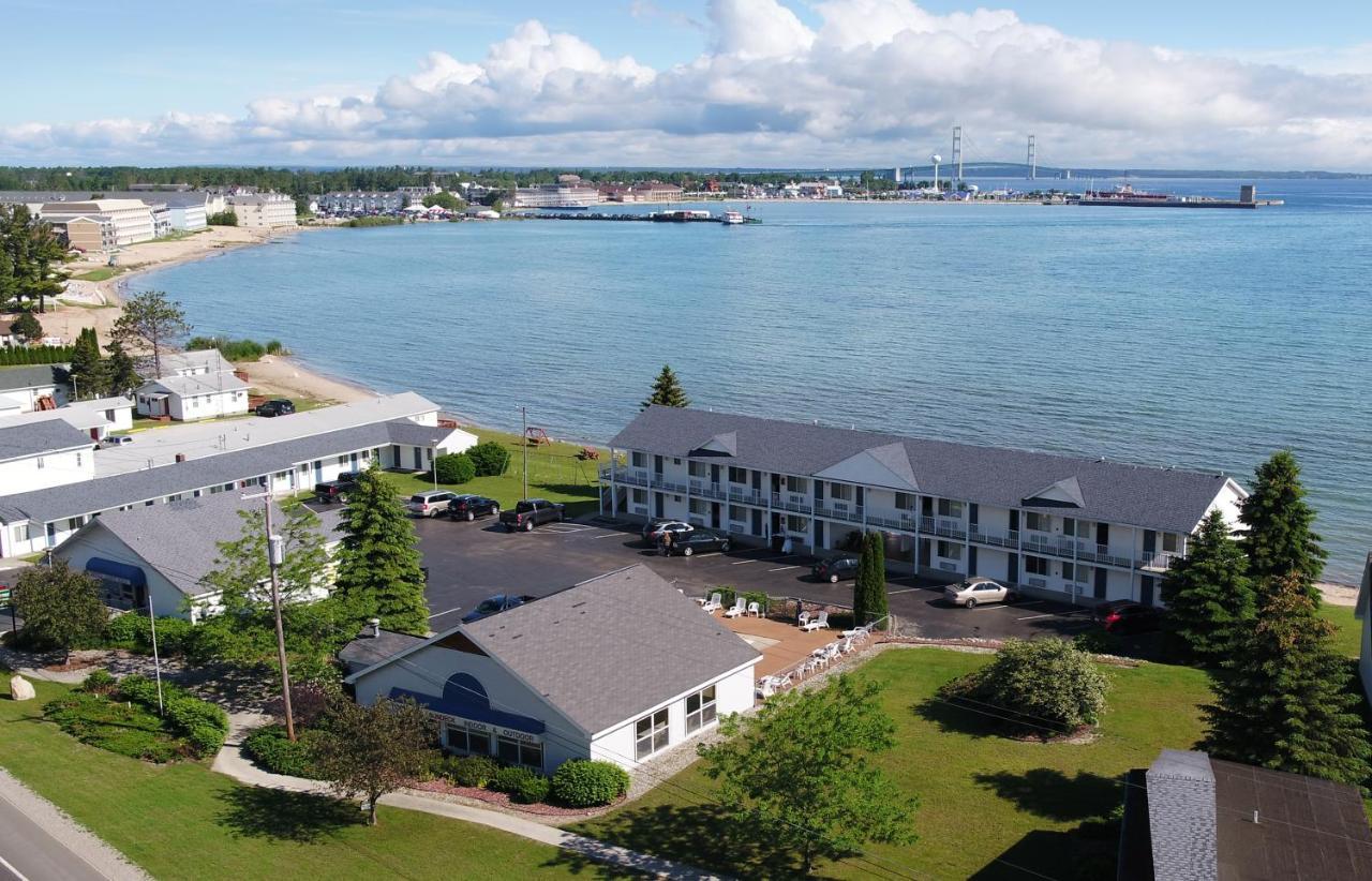 Sunrise Beach Motel Mackinaw City Eksteriør bilde